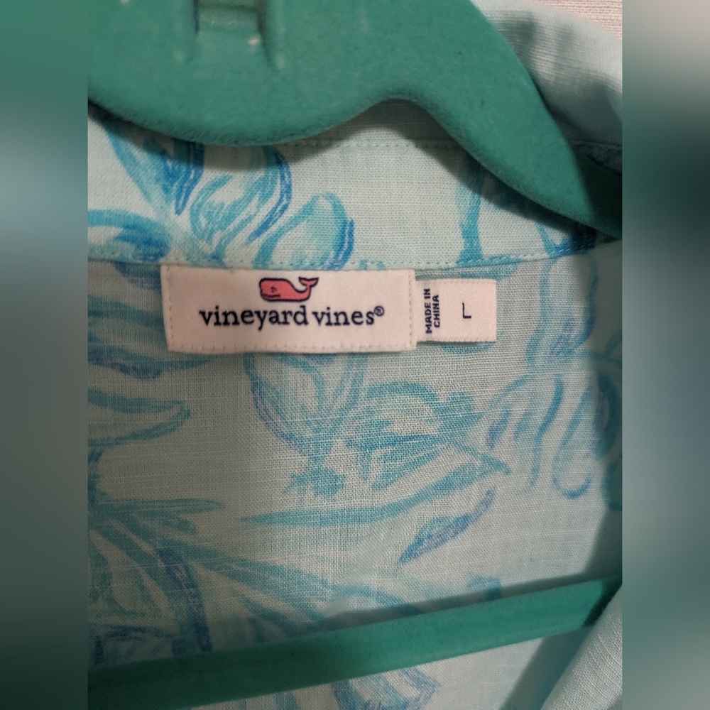 Vineyard Vines Lucaya tunic seaweed print - Picture 3 of 8